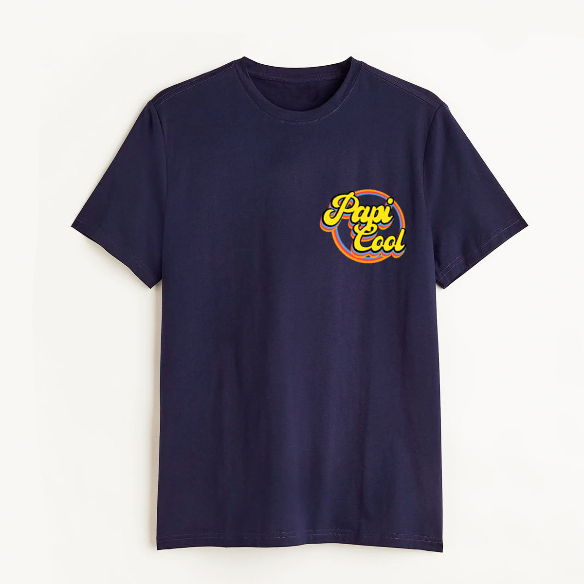 Camiseta azul "Papi Cool" | Chin Pum