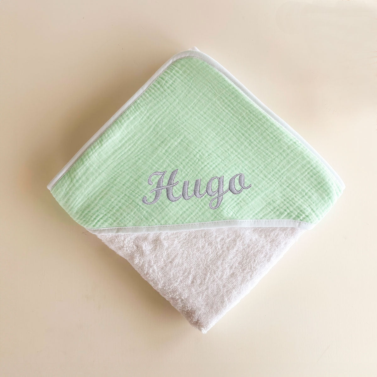 Capa muselina menta personalizada | Chin Pum