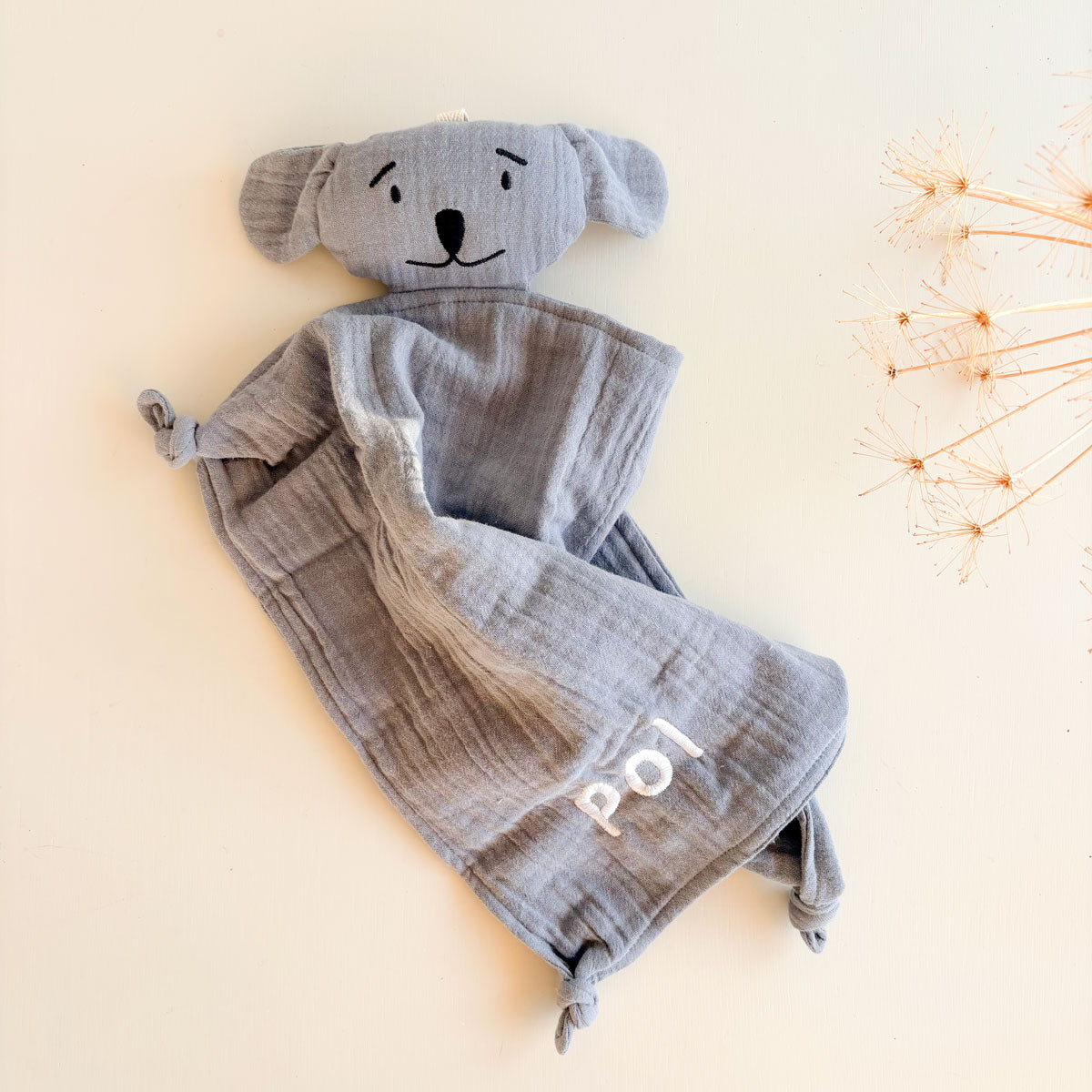 Doudou Koala Personalizado de algodón organico | ChinPum