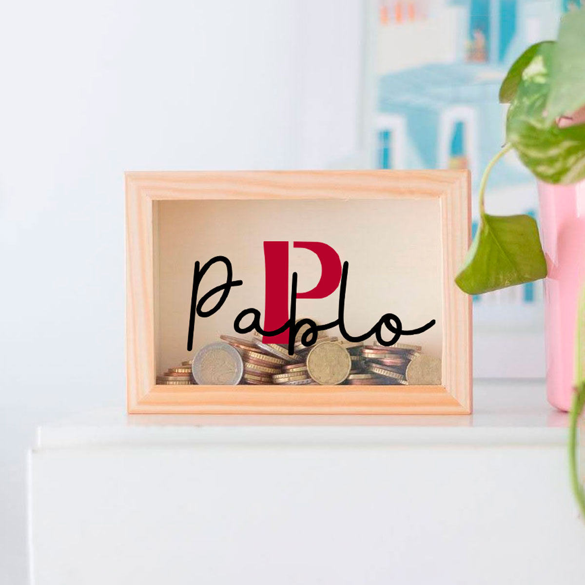 Mi primera hucha personalizada