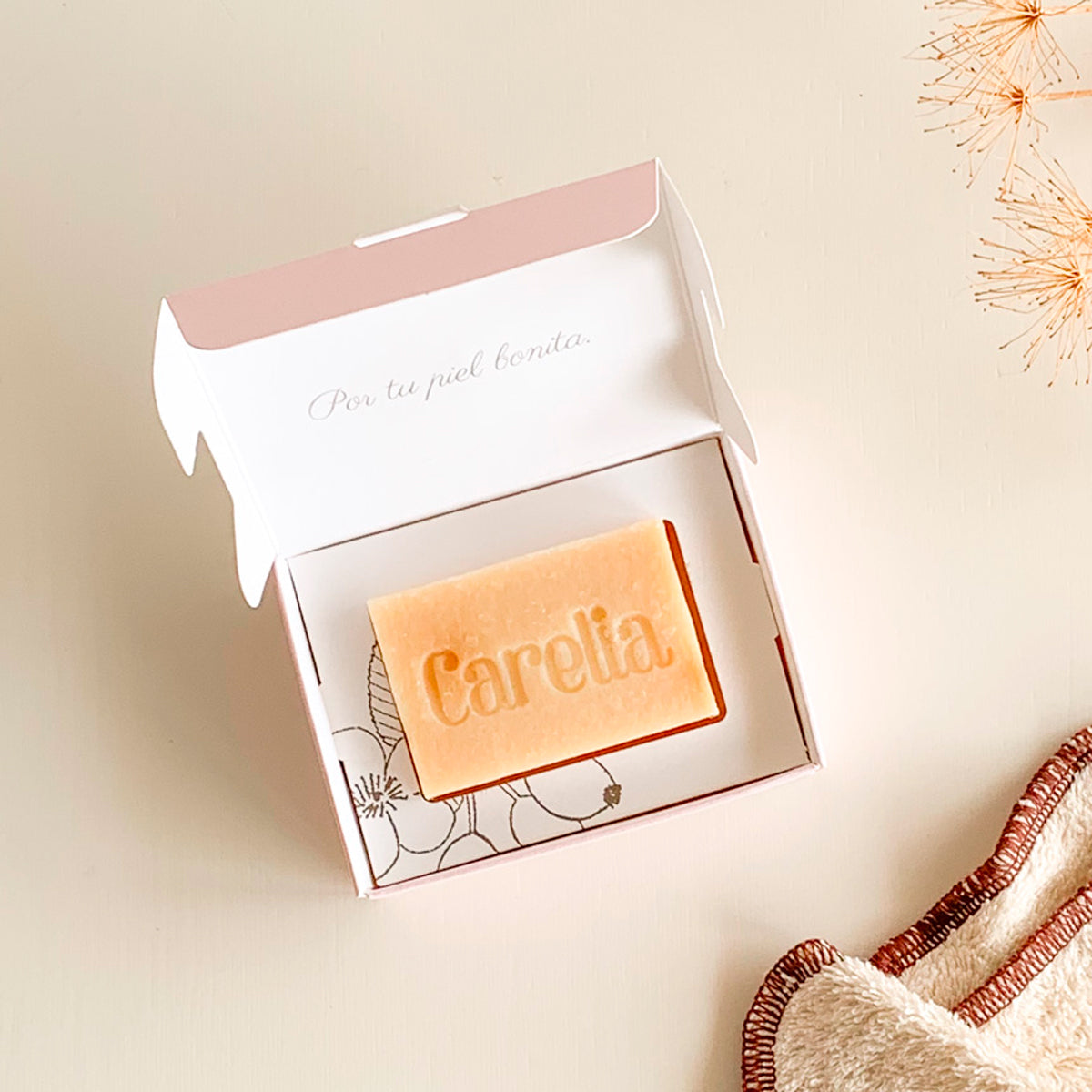 Jabón Solido Rosa de Mosqueta Eco Carelia| Chin Pum