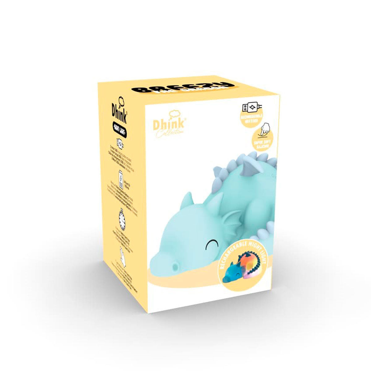 Caja de luz de noche quitamiedos Dragon | Chin Pum