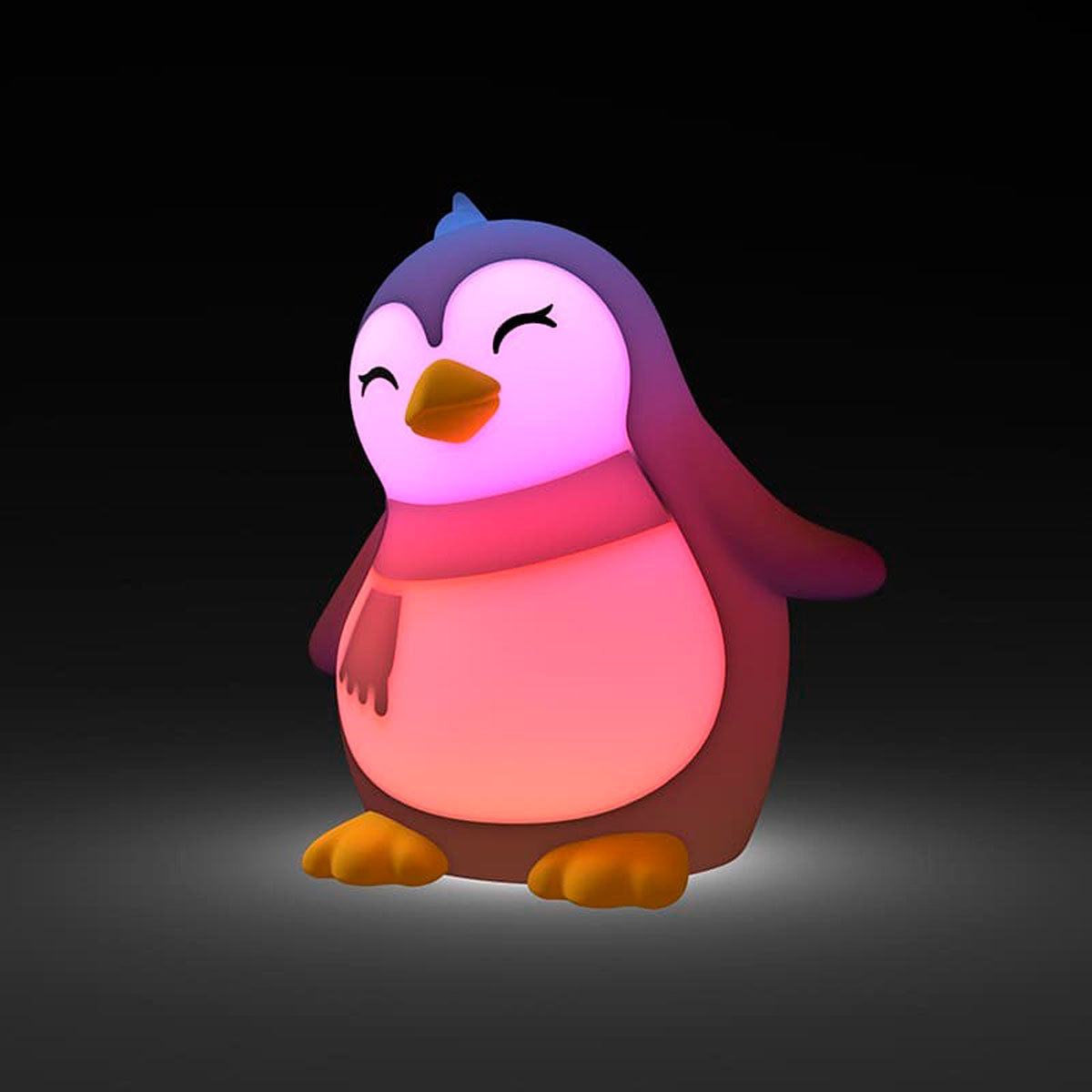 Luz recargable quitamiedos Pingüino | Chin Pum