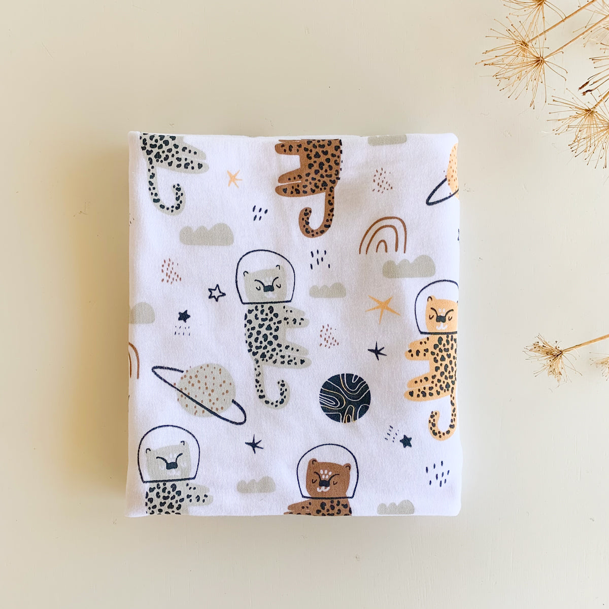 Manta Astrocat de ALGODÓN ORGÁNICO para bebé | Chin Pum