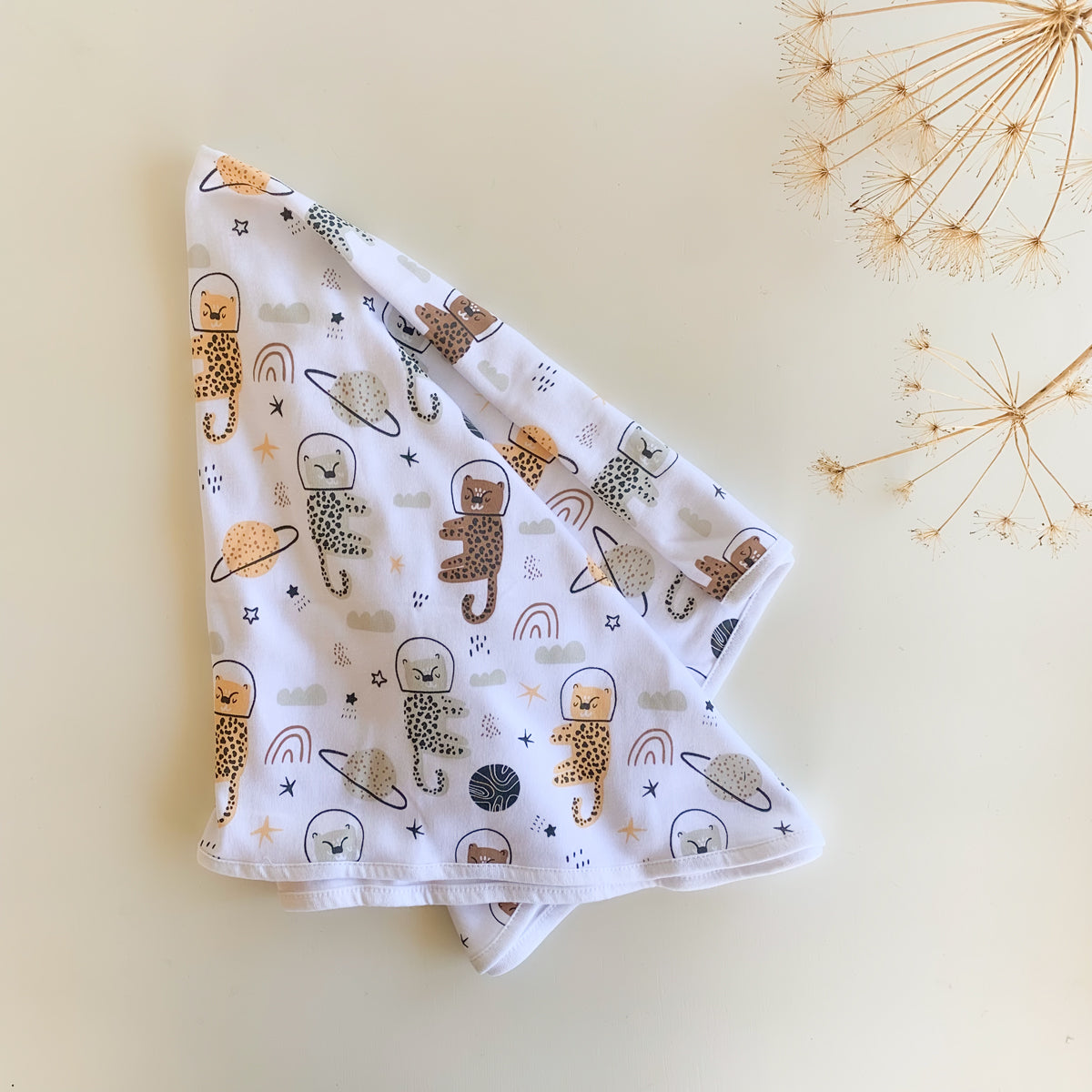 Manta Astrocat de punto para bebé | Chin Pum