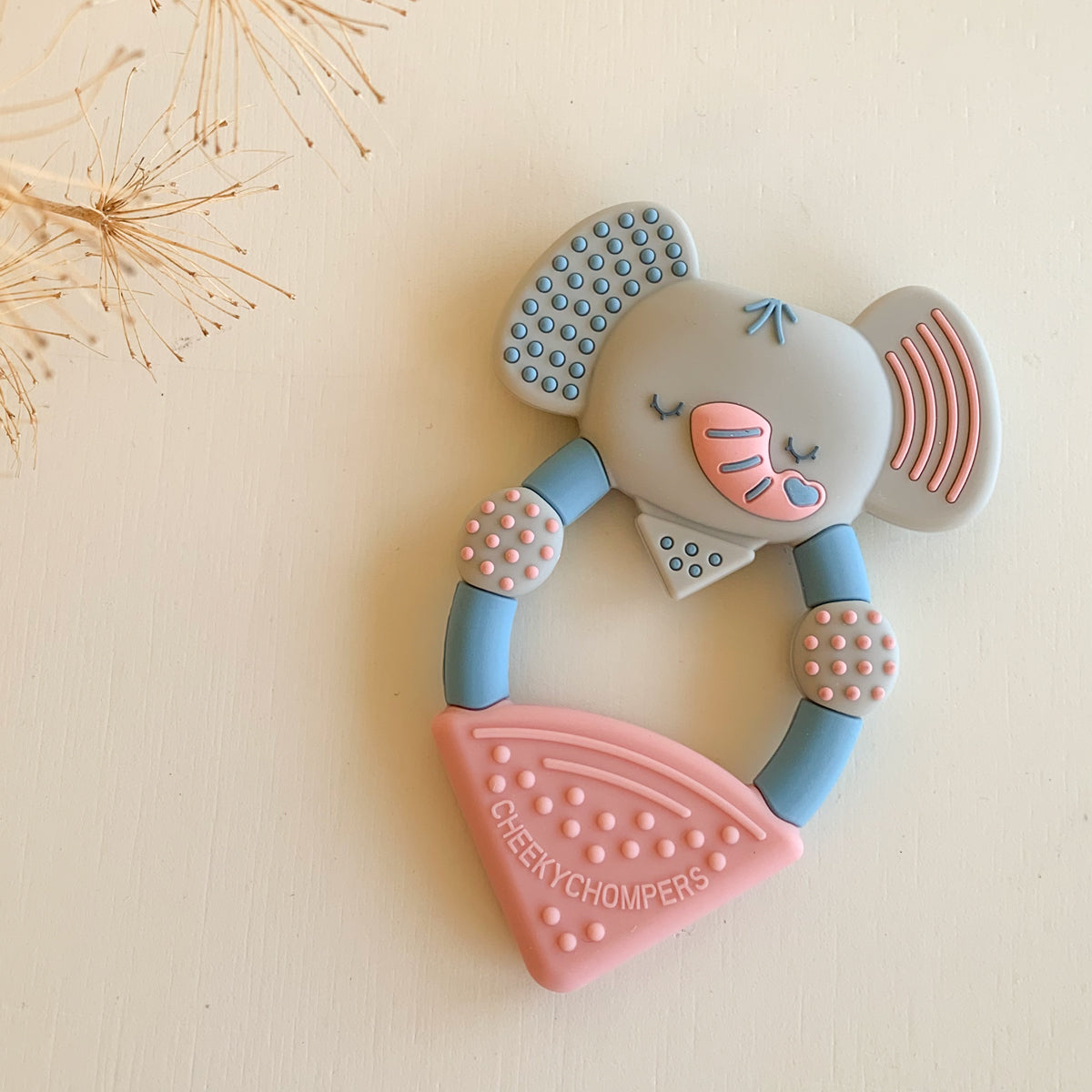 Mordedor Silicona Elefante Cheeky Chompers | Chin Pum