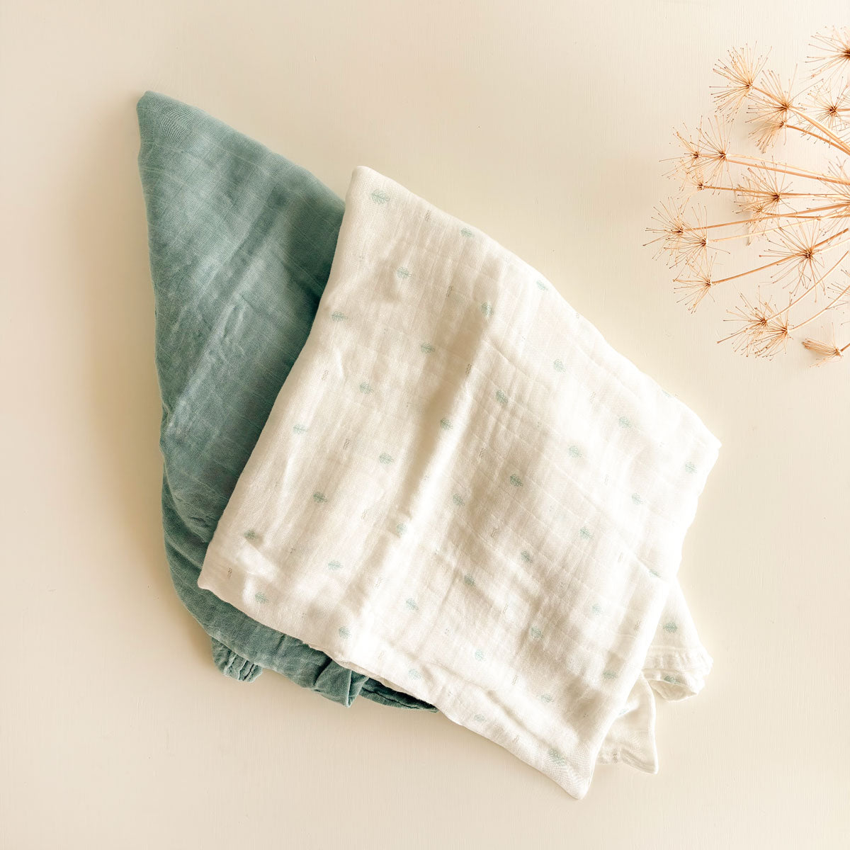 Pàck Muselinas Springtime Verde | Chin Pum