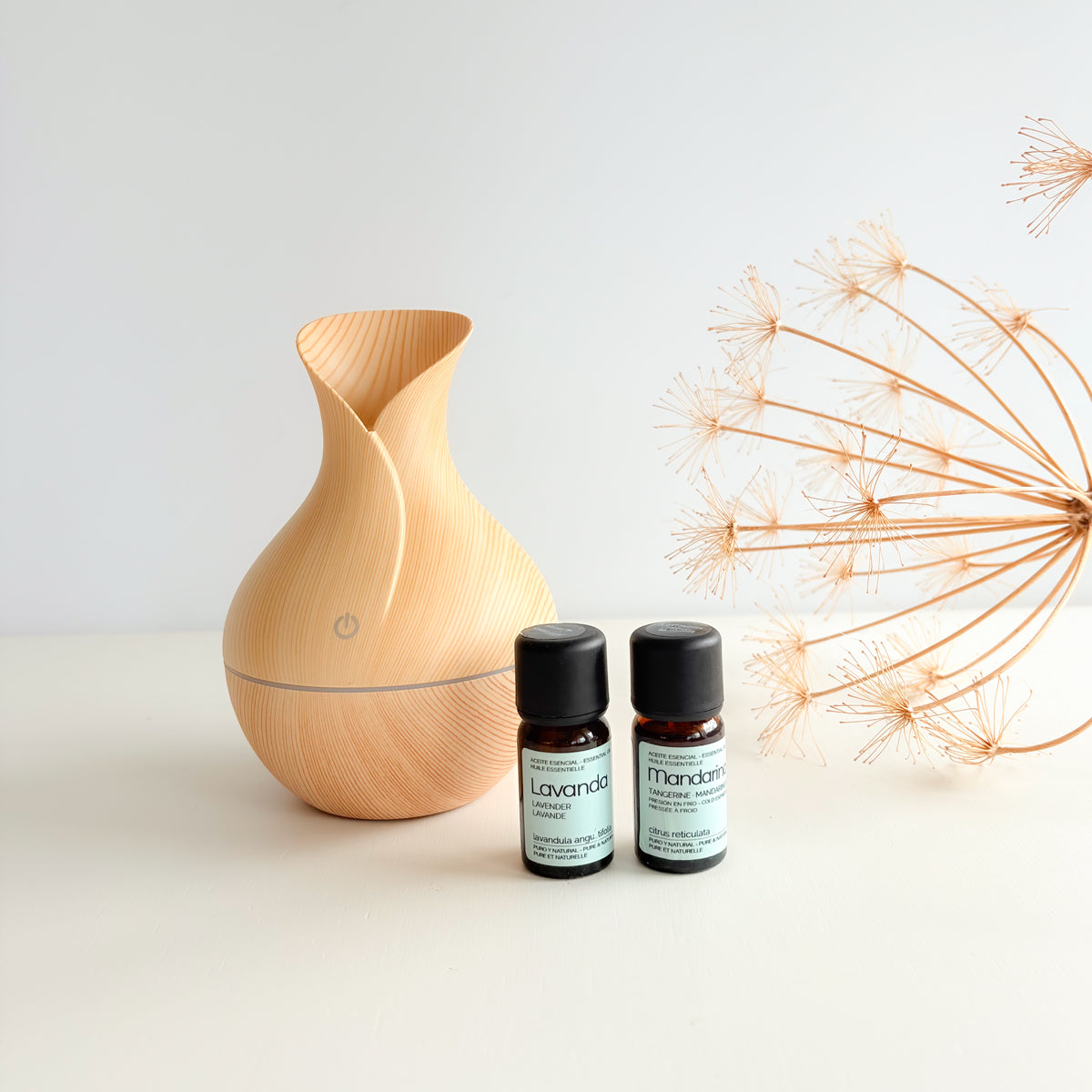 Pack regalo difusor Lirio y aceites esenciales | Chin Pum