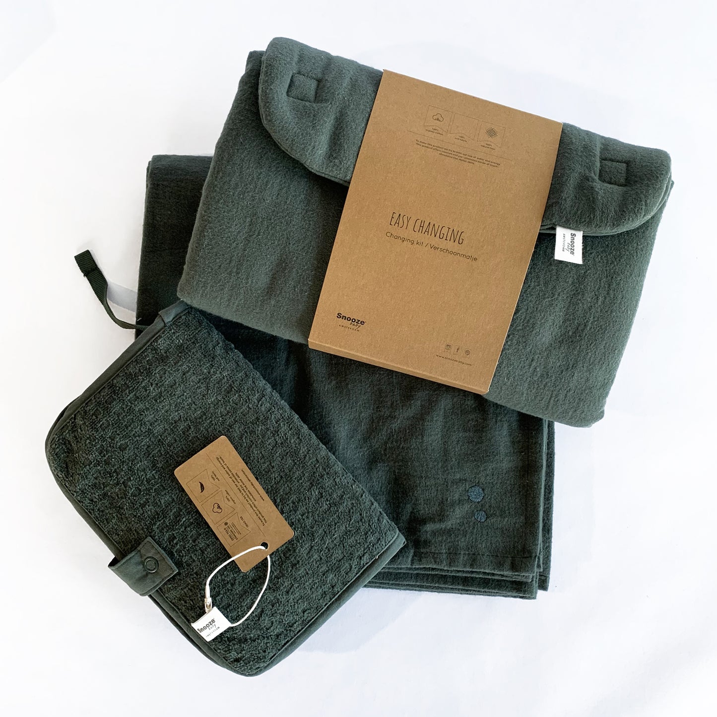 Pack regalo cambiador bebe Bosque | Chin Pum