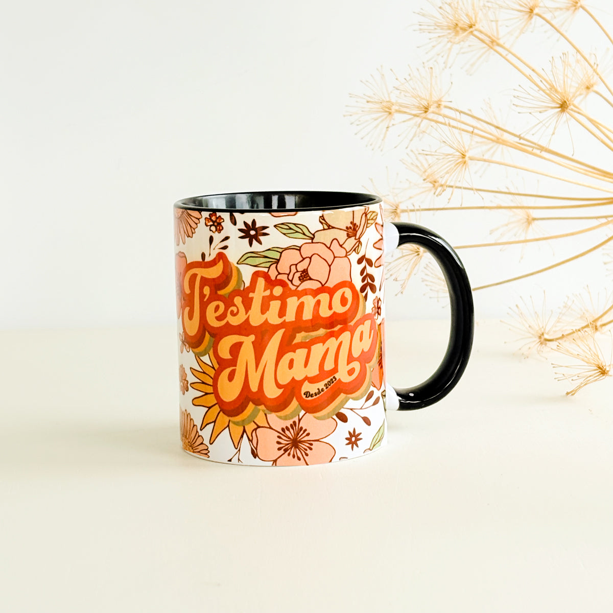 Taza personalizada T’estimo mama | ChinPum