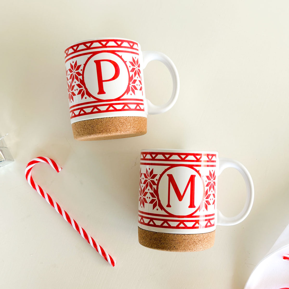 Tazas Letras Navidad | Chin Pum