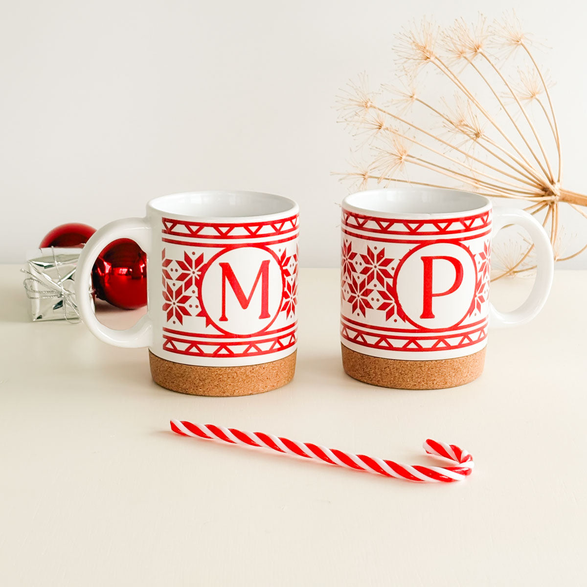 Tazas Letras Navidad | Chin Pum