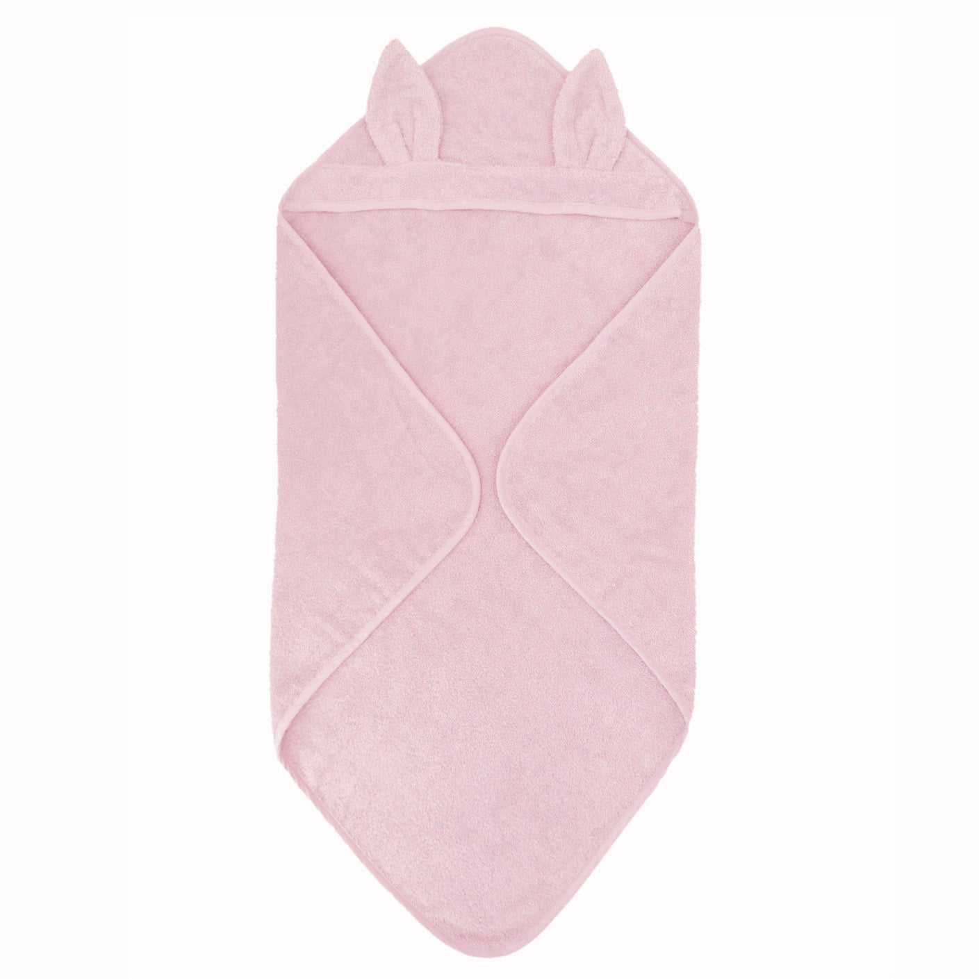 Toalla Bebé capucha conejo rosa| Chin Pum