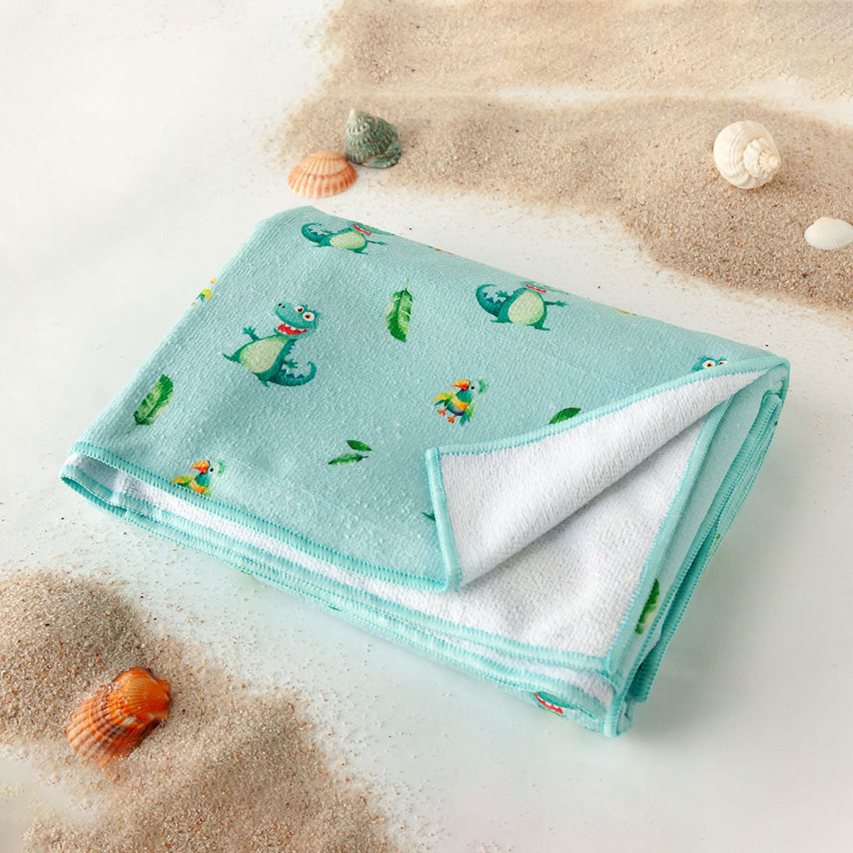 Toalla playa microfibra personalizada Cocodrilo | ChinPum