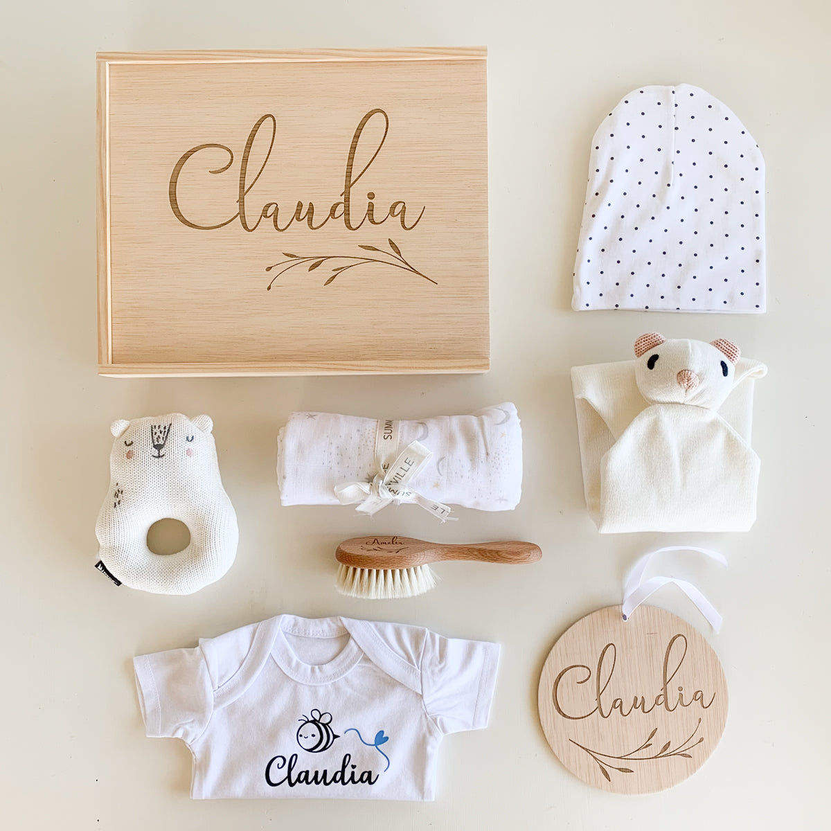 Caja personalizada recien nacido | ChinPum