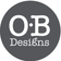 logo de la marca OB design