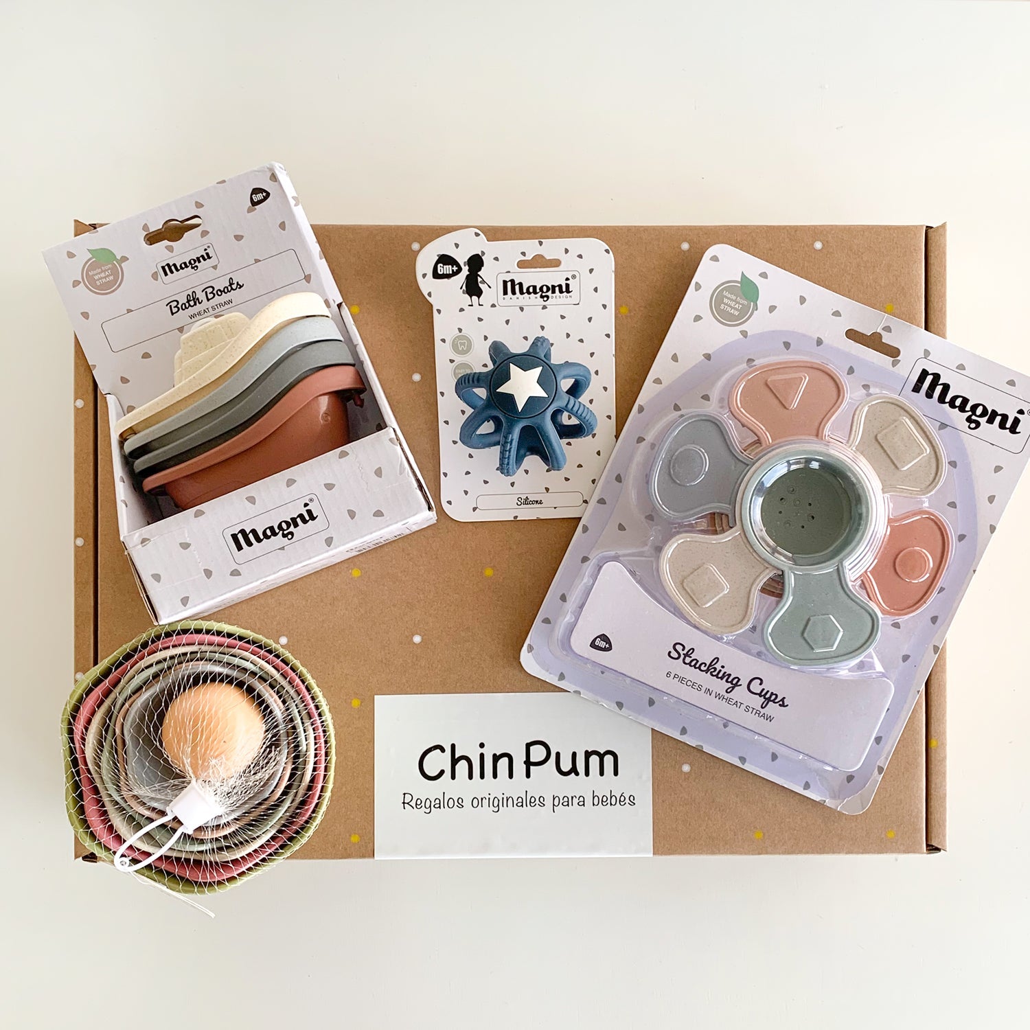 Caja juguetes Magni Azul | Chi Pum 