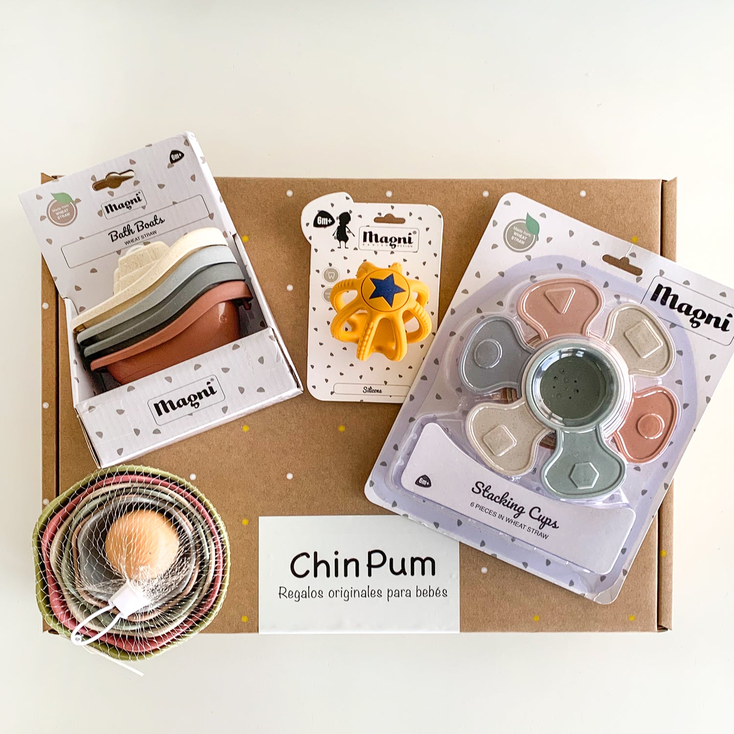 Caja juguetes Magni Amarilla| ChinPum