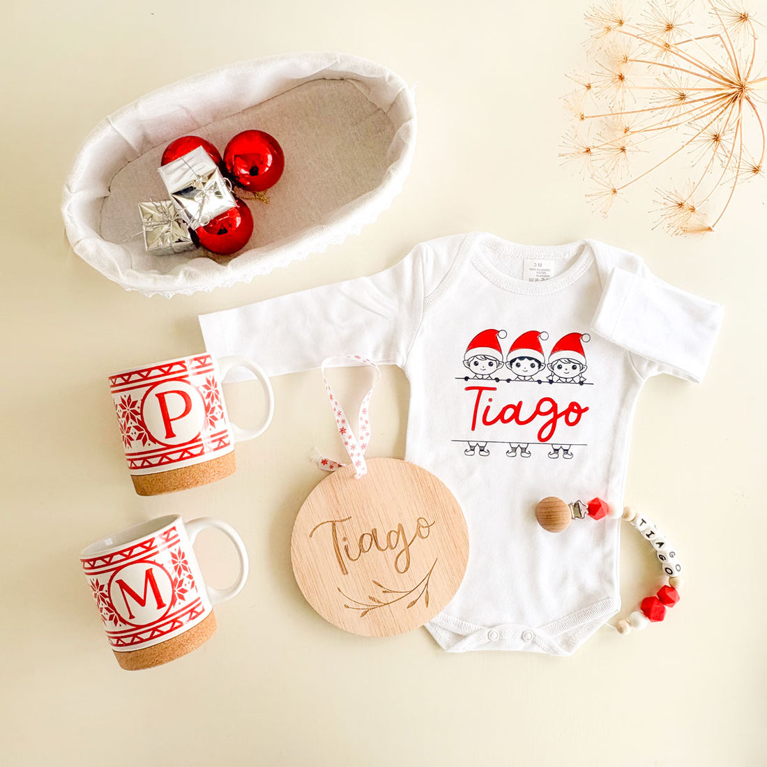 Canastilla nacimiento familiar Navidad | ChinPum