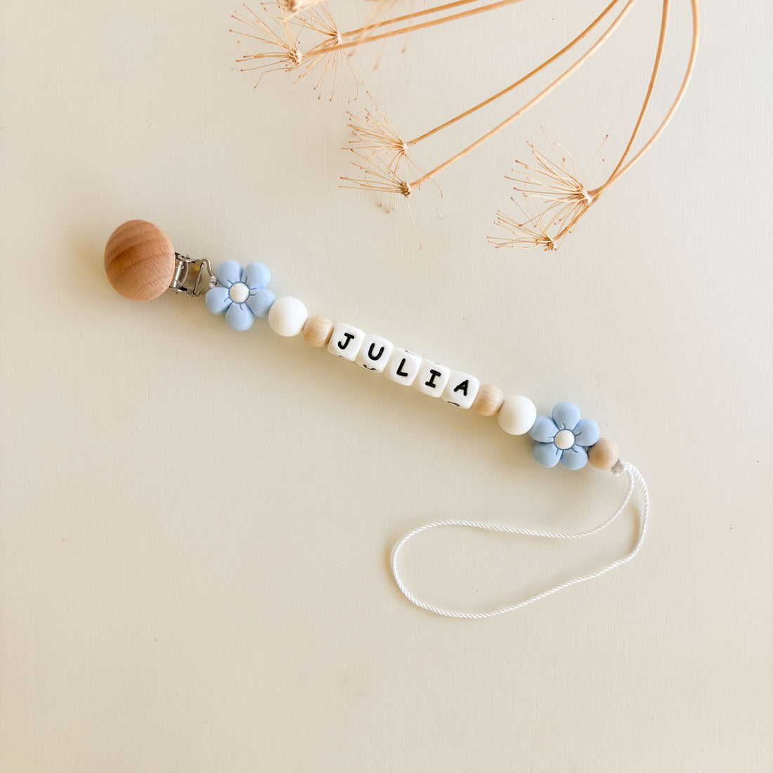 Chupetero personalizado Blossom
