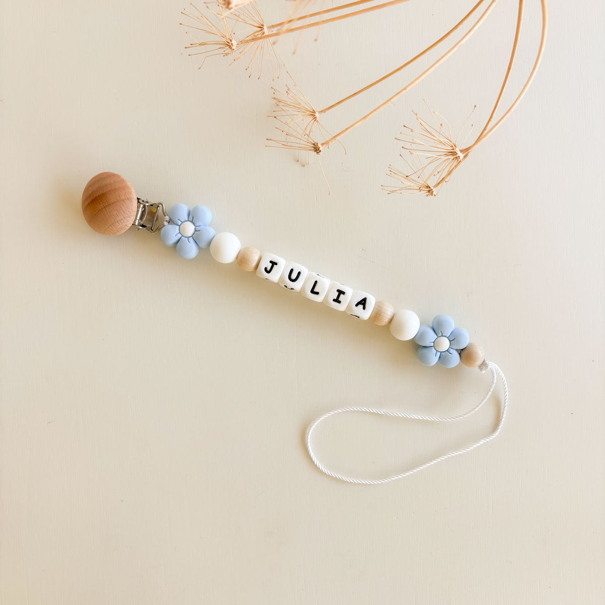 Chupetero personalizado Blossom
