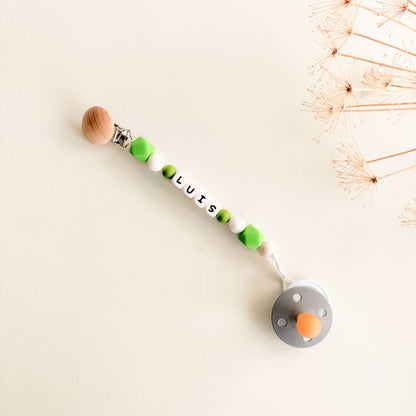 Chupetero personalizado Basic Verde | Chin Pum