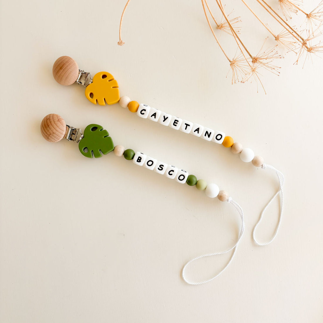 Chupeteros personalizado Monstera | Chin Pum