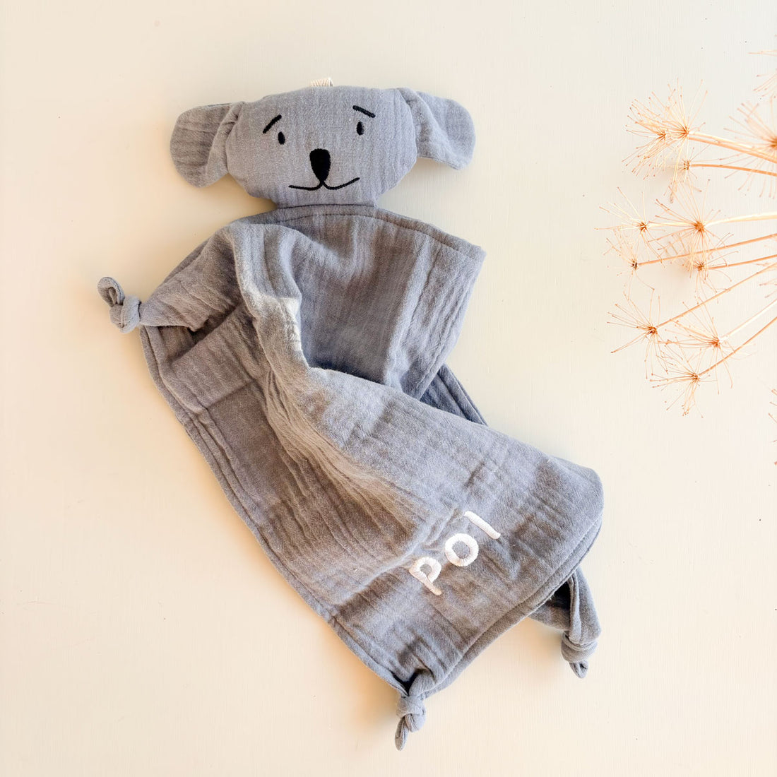 Doudou Koala Personalizado de algodón organico | ChinPum