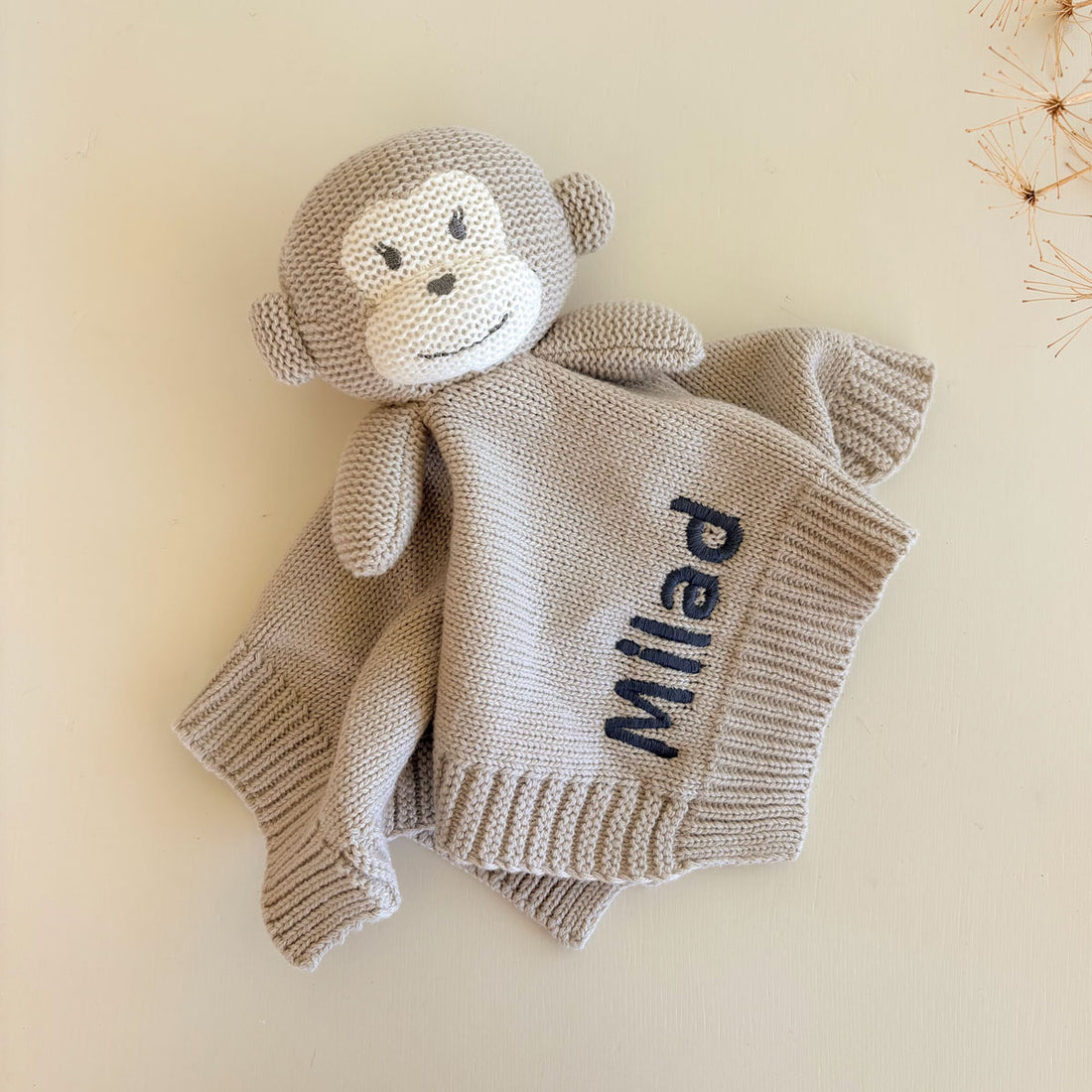 Doudou Monito de algodón personalizado | ChinPum