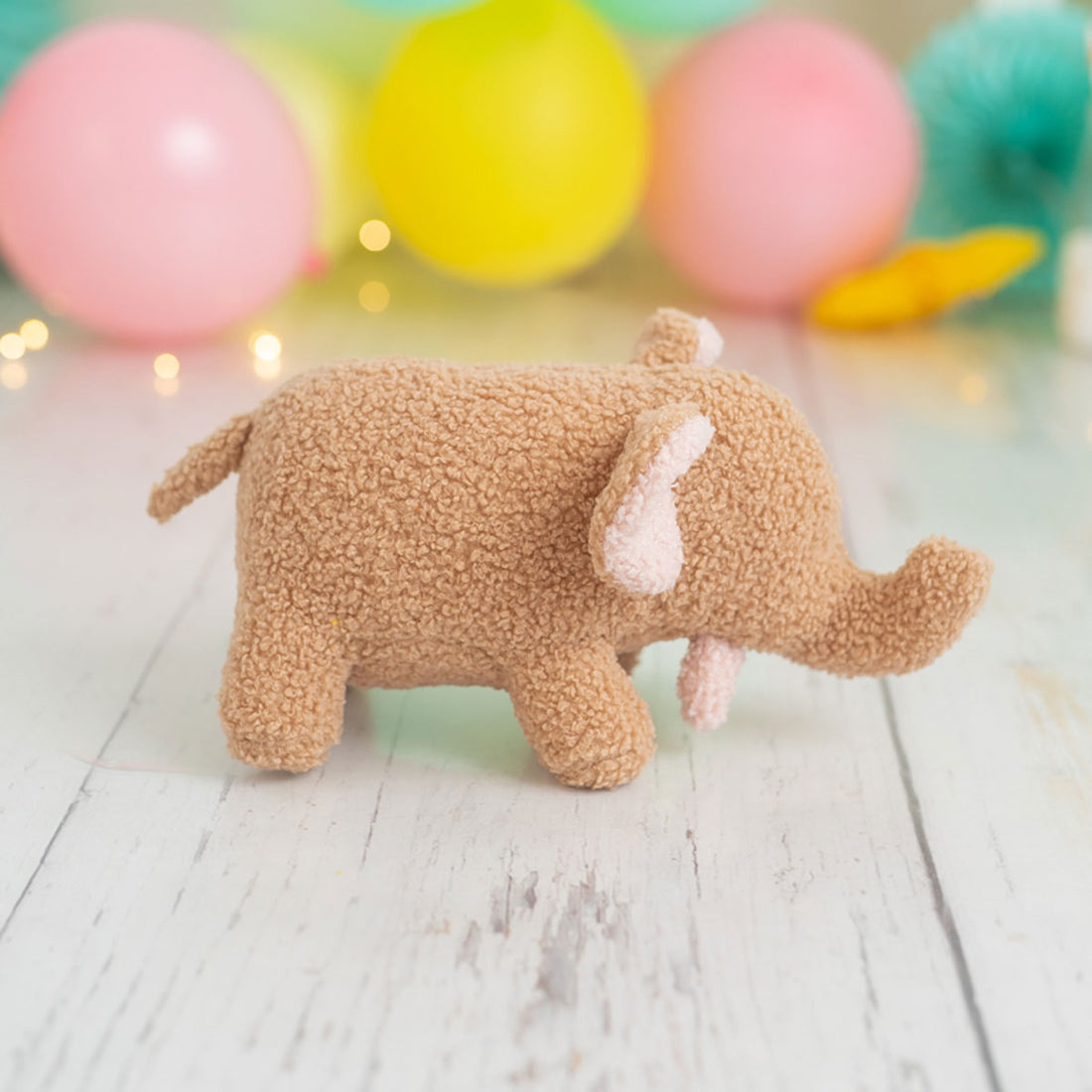 Peluche baby Elefante marrón | Chin Pum