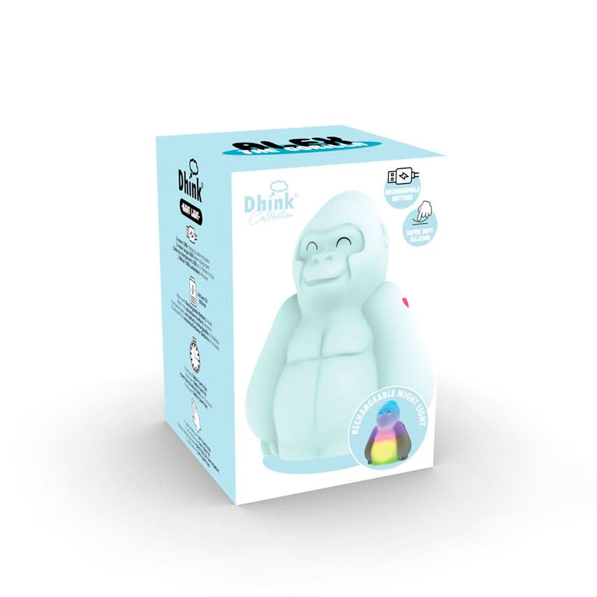 Caja de luz recargable quitamiedos Gorila | Chin Pum