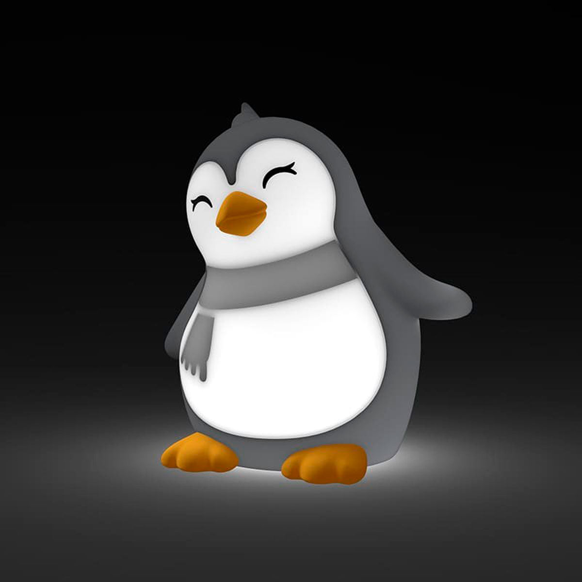 Luz recargable quitamiedos Pingüino | Chin Pum