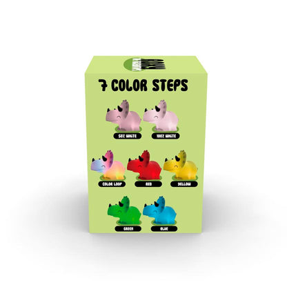 Caja de luz de noche quitamiedos Triceratops | Chin Pum