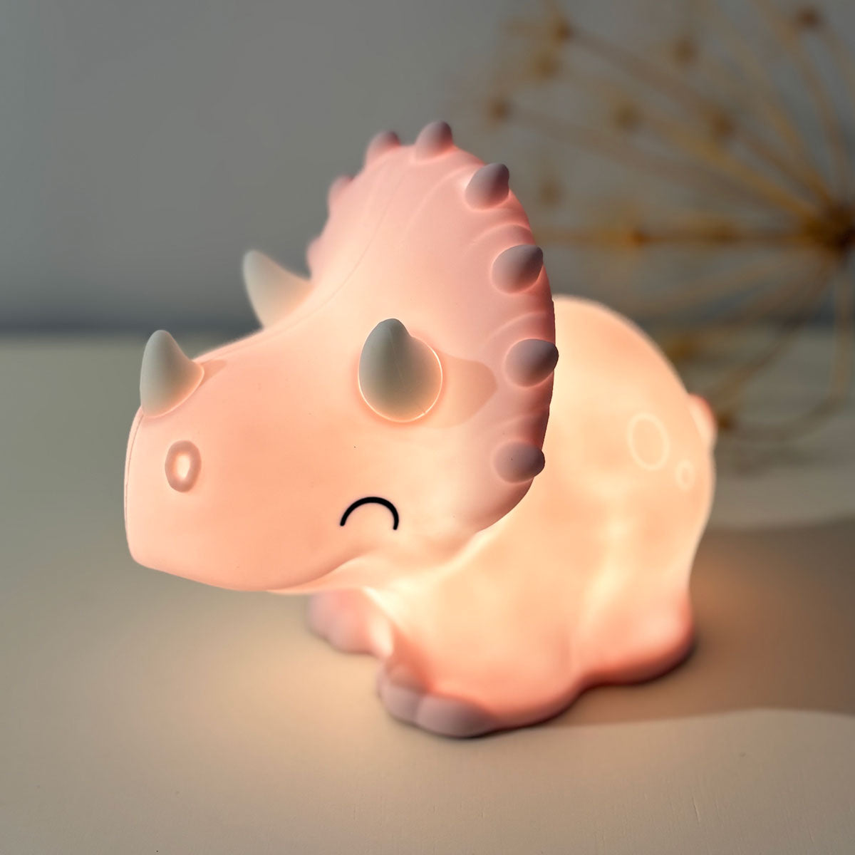 Luz de noche quitamiedos Triceratops | Chin Pum