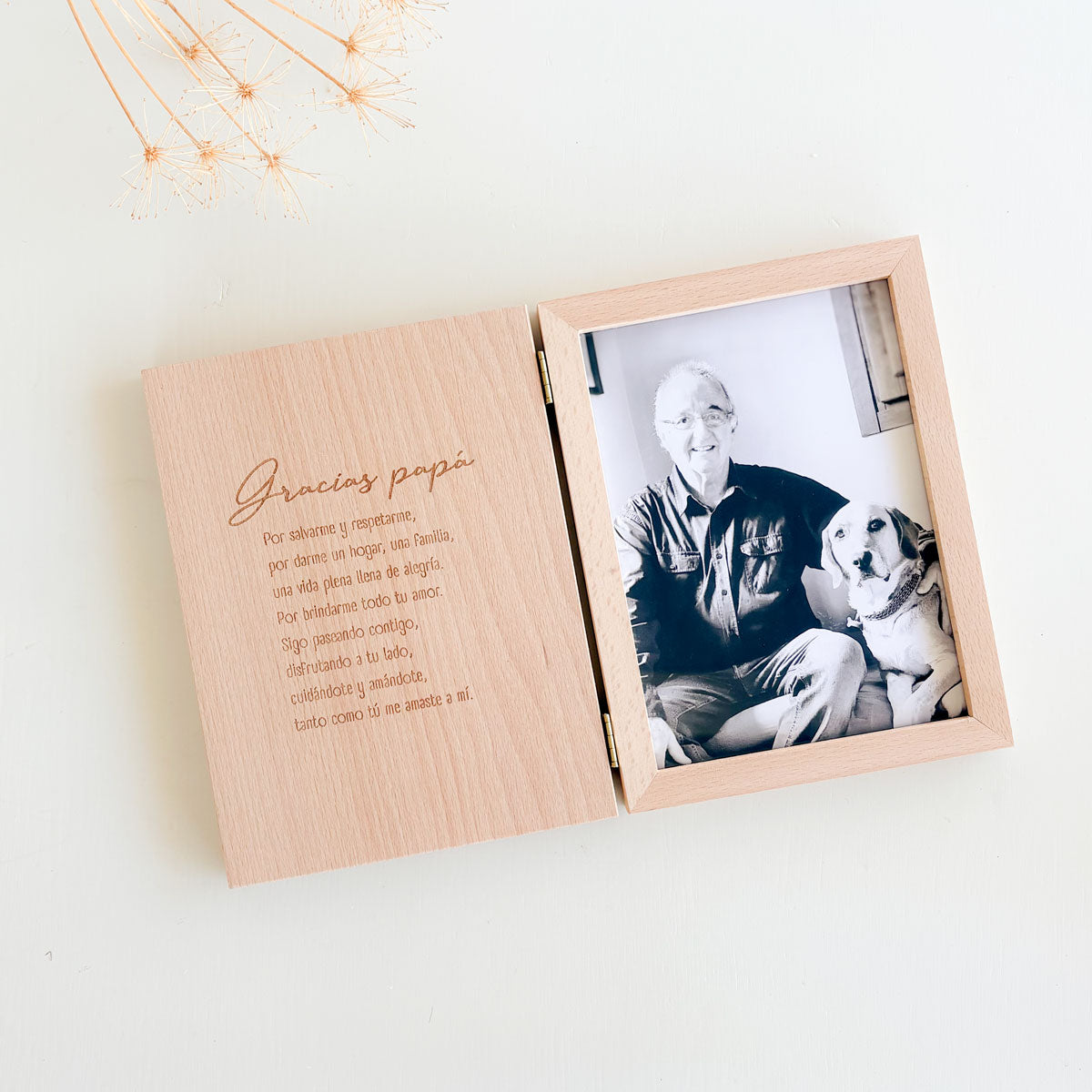 Marco de fotos de madera Personalizado "Dibujo" | Chin Pum