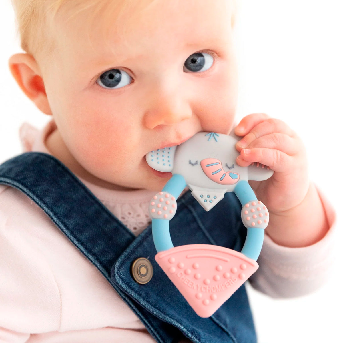 Bebe con Mordedor Silicona Elefante | Chin Pum