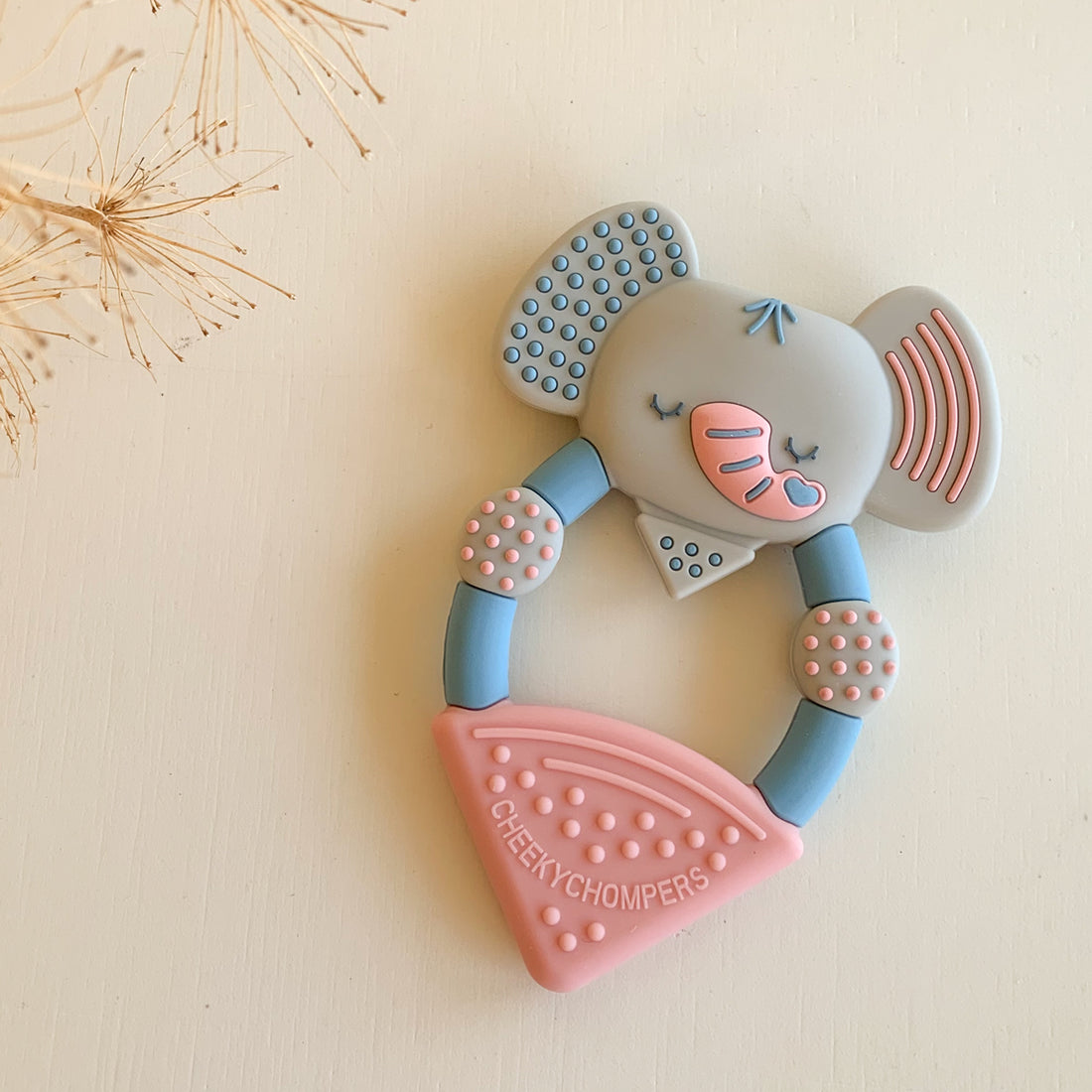 Mordedor Silicona Elefante Cheeky Chompers | Chin Pum