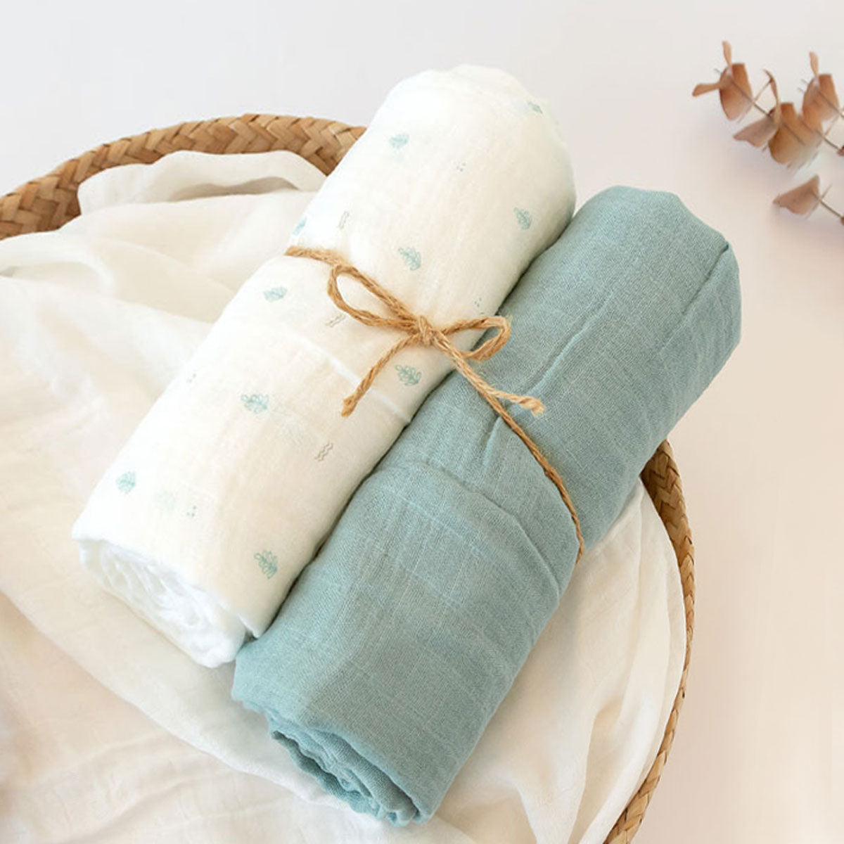 Pàck Muselinas Springtime Verde | Chin Pum