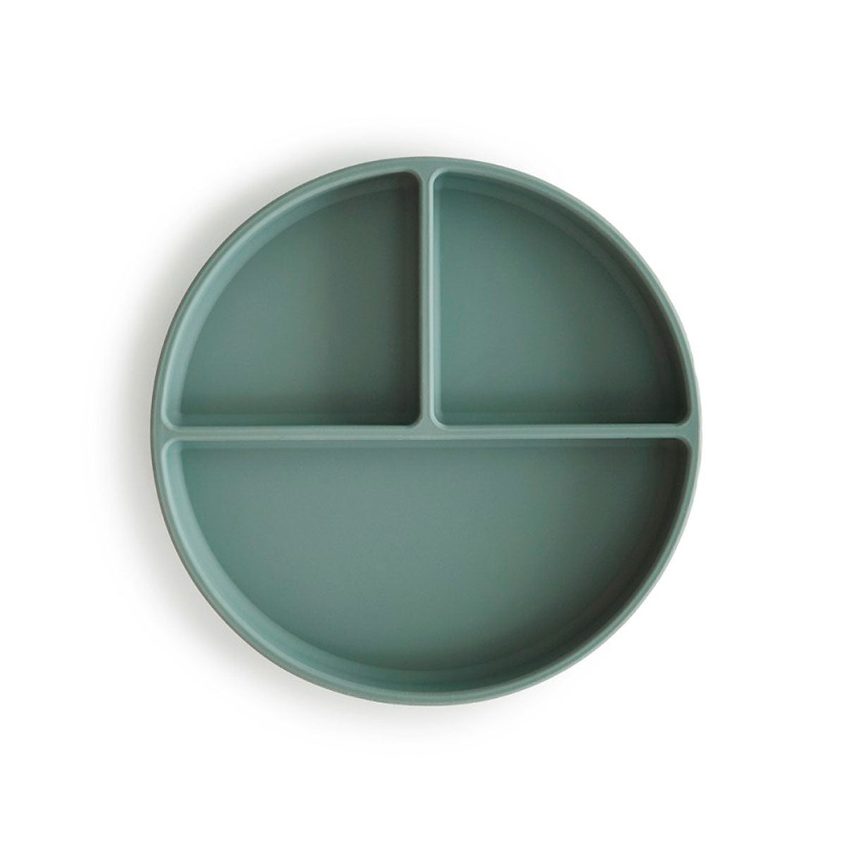 Plato dividido Silicona  Oliva | Chin Pum