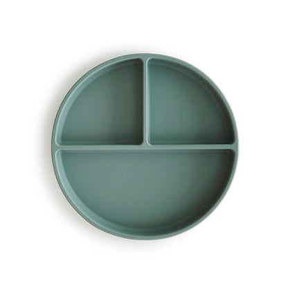Plato dividido Silicona  Oliva | Chin Pum