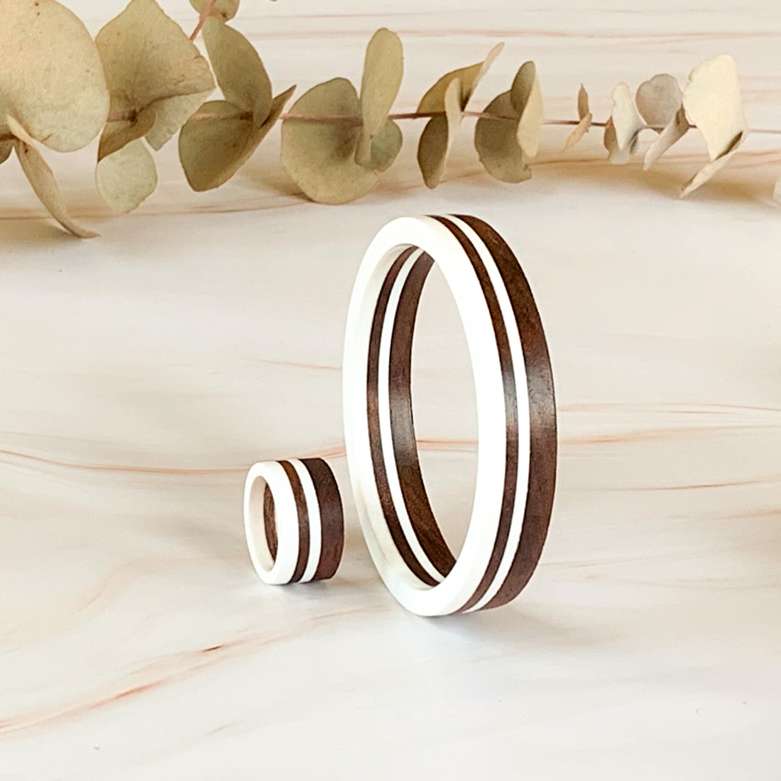 Conjunto de pulsera y anillo hecho a mano | Chin Pum