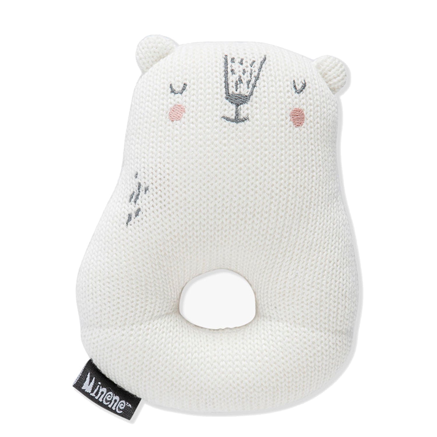 Sonajero oso polar tricot| Chin Pum
