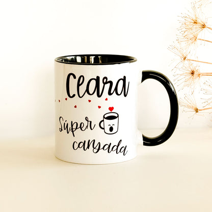 Taza &quot;Súper Mamá&quot;con nombre | Chin Pum