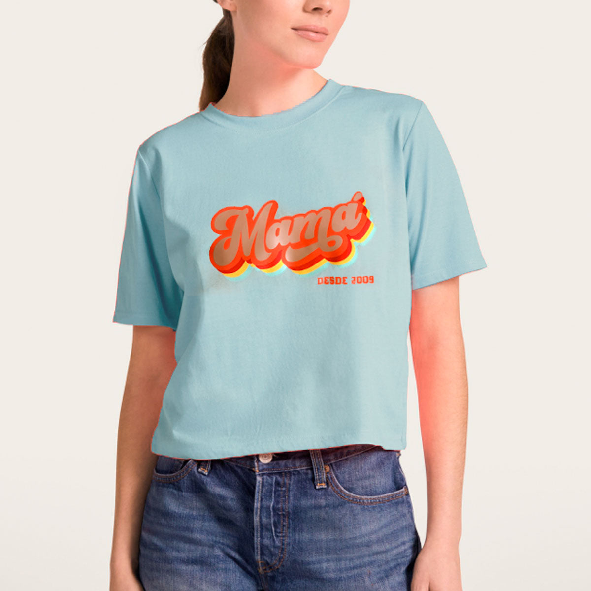 Camiseta "Mamá Retro" | Chin Pum