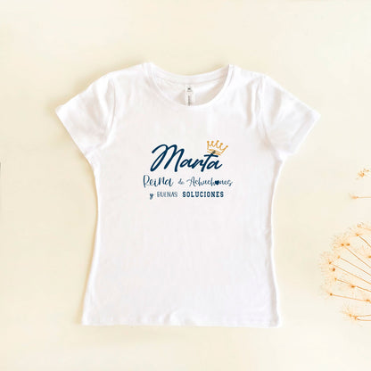 Camiseta personalizada "Mamá Reina" | Chin Pum