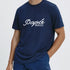 Camiseta azul marino "papá desde" | Chin Pum