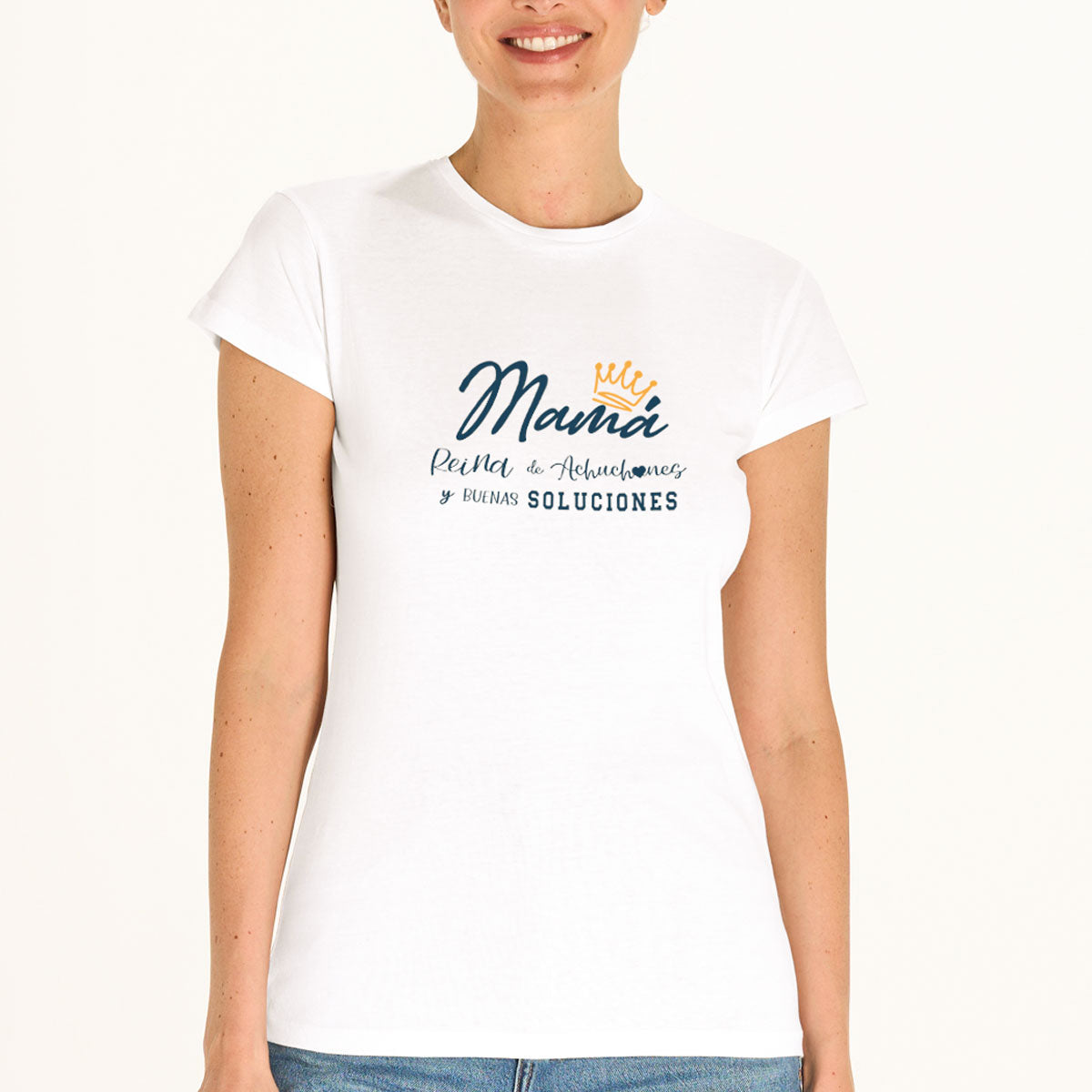 Camiseta personalizada "Mamá Reina" | Chin Pum