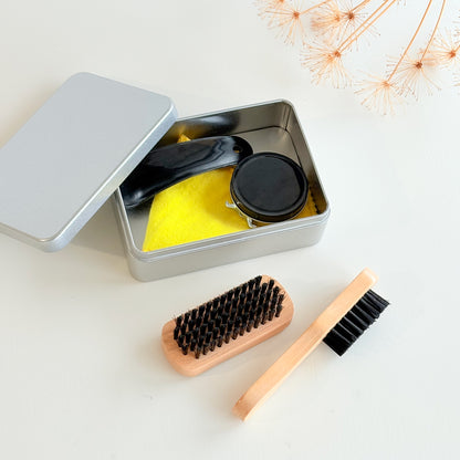 Kit limpia zapatos personalizado  | Chin Pum