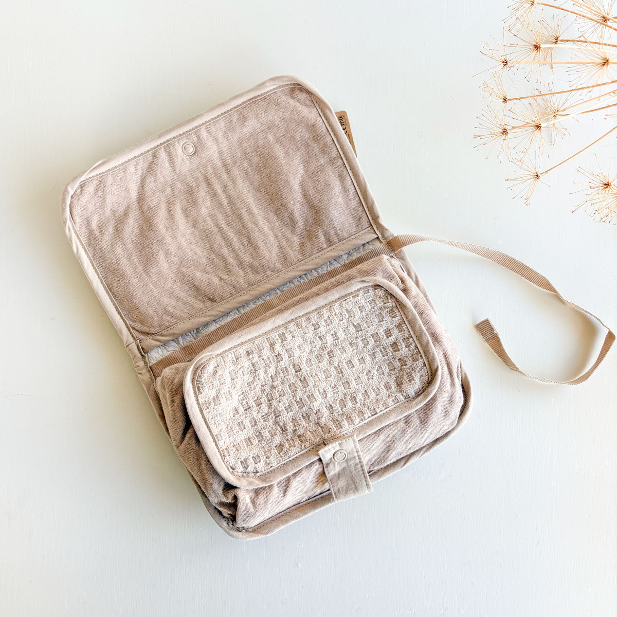 Portatoallitas bebé arena | Chin Pum