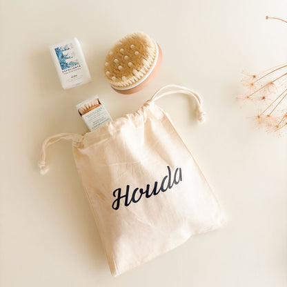 Saco regalo "Cuidado de la piel" personalizado | Chin Pum